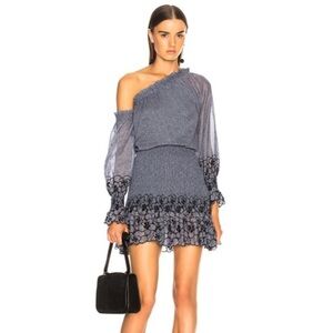 Alexis Royce Minidress Sorrento Embroidery Size Small